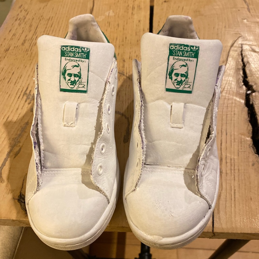 Stan Smith White Adidas Shoes.